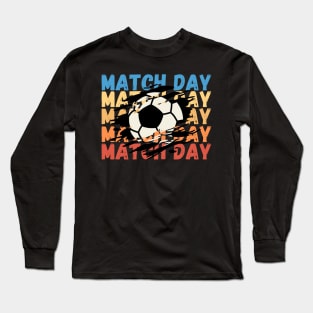 Distressed Match Day Long Sleeve T-Shirt